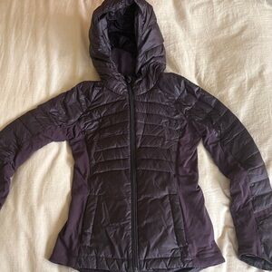 Lululemon Dark Purple Puffer Jacket